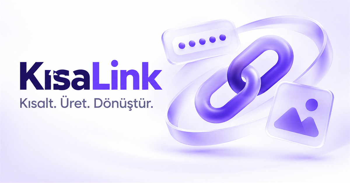 KısaLink dijital araçlar platformu önizlemesi