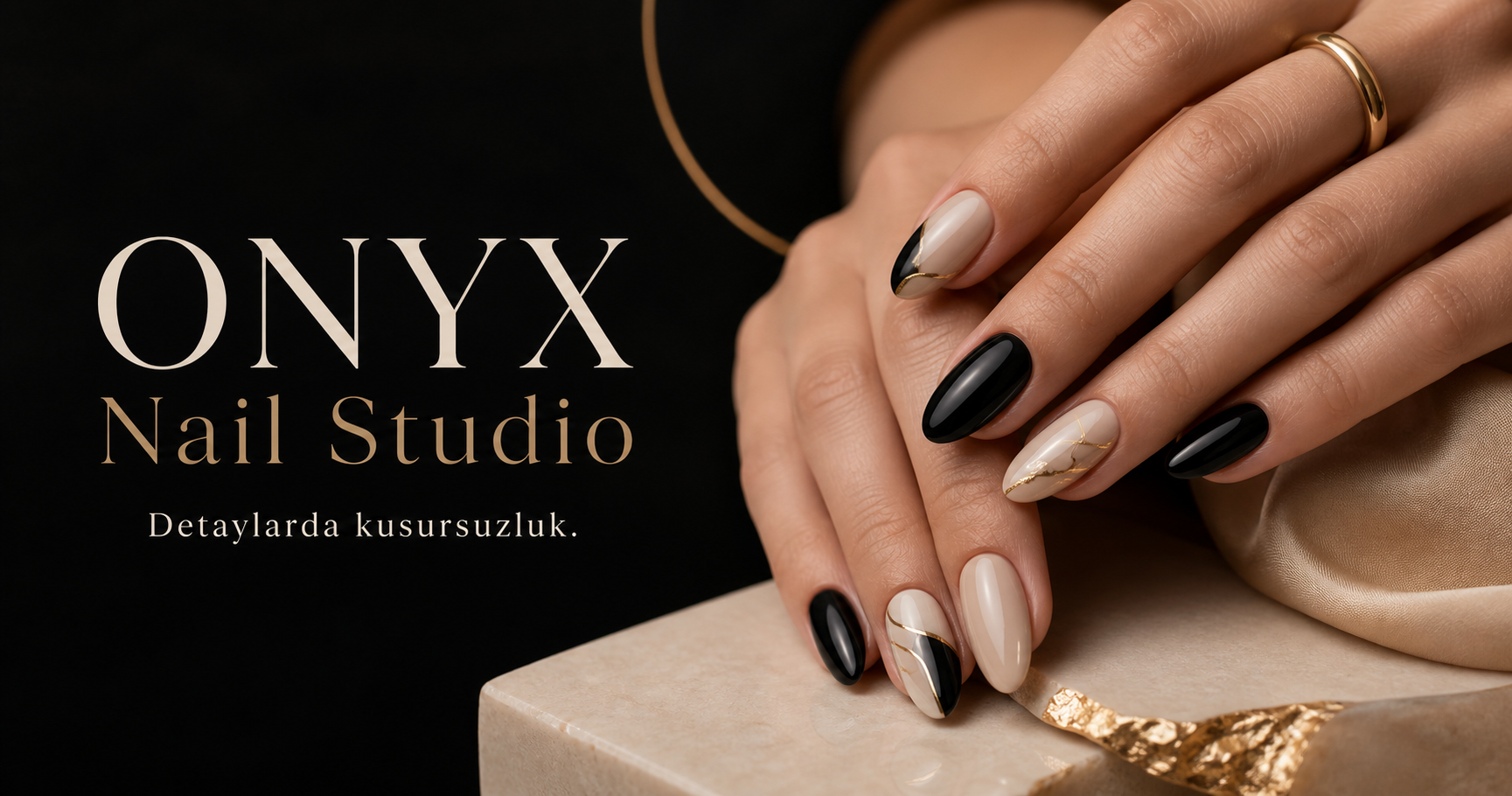 Onyx Nail Studio web sitesi önizlemesi
